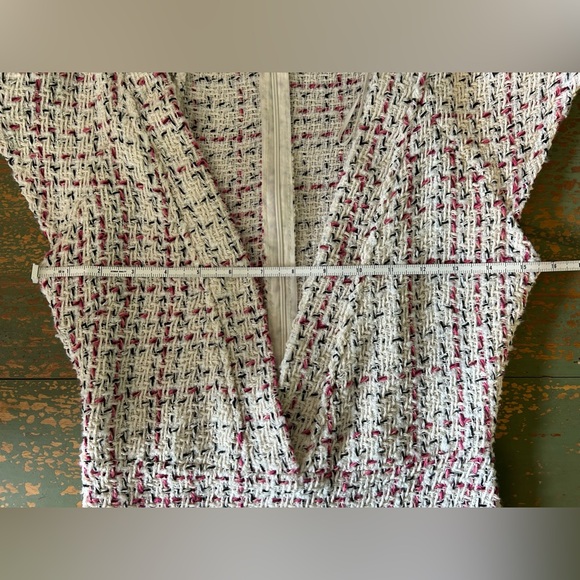 Zara Mini Dress  , color Cream/ black/ pink Size S - Picture 7 of 12